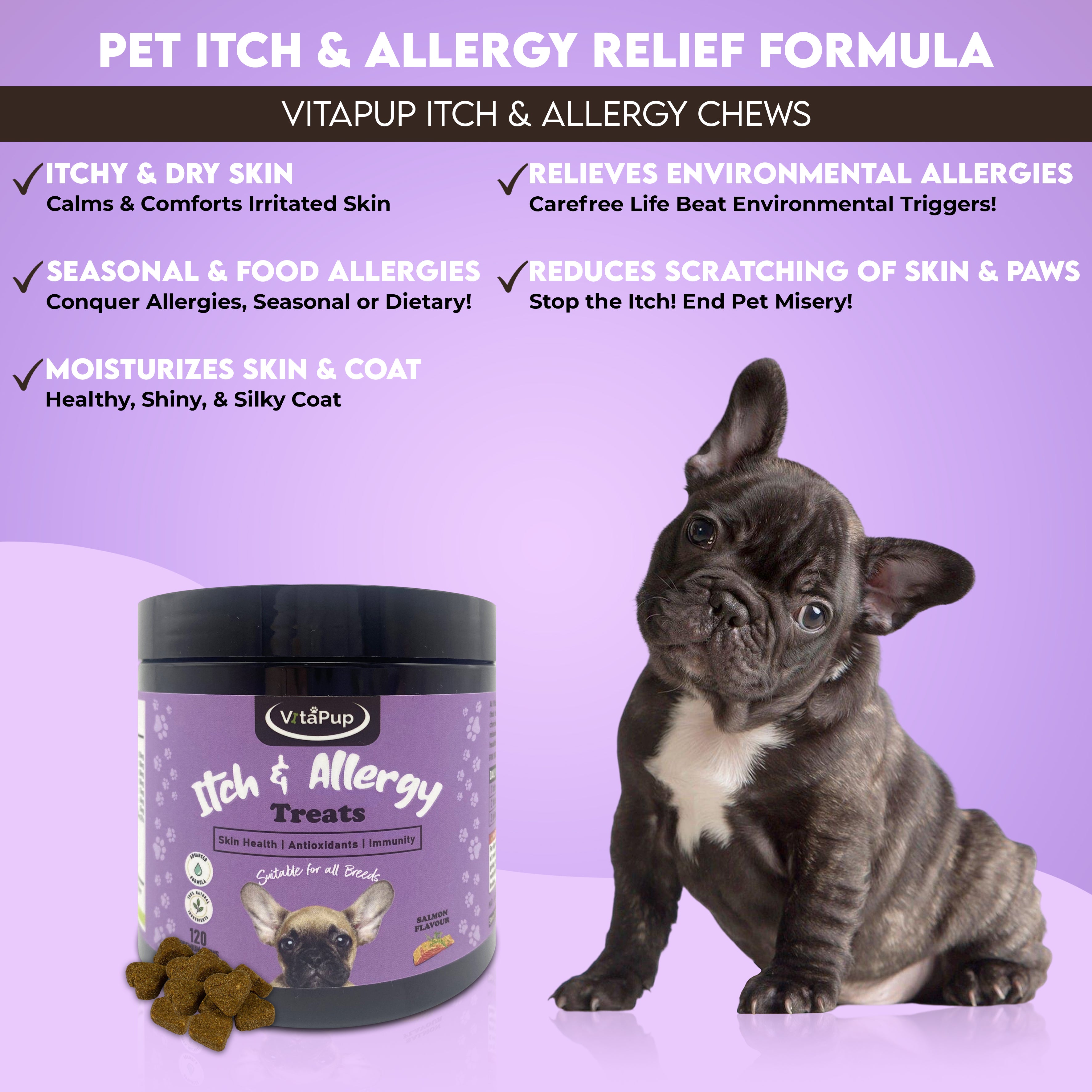 VitaPup Itch & Allergy Relief Dog Treats